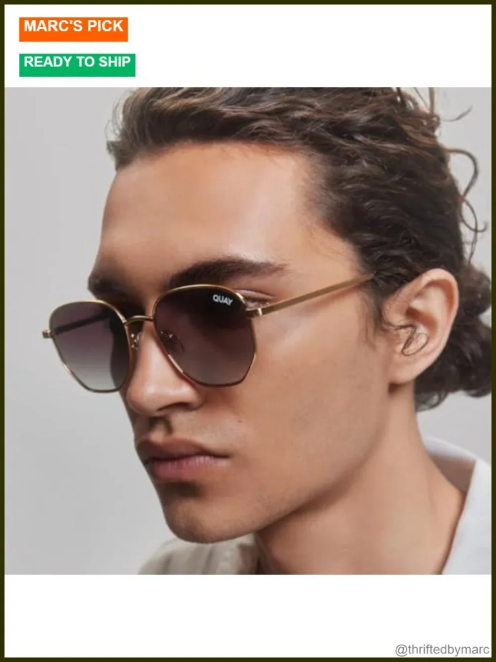 Round Sunglasses UV Protection Metal Frame